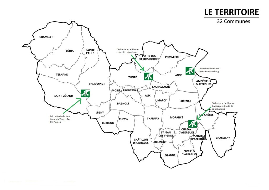 carte dechetteries